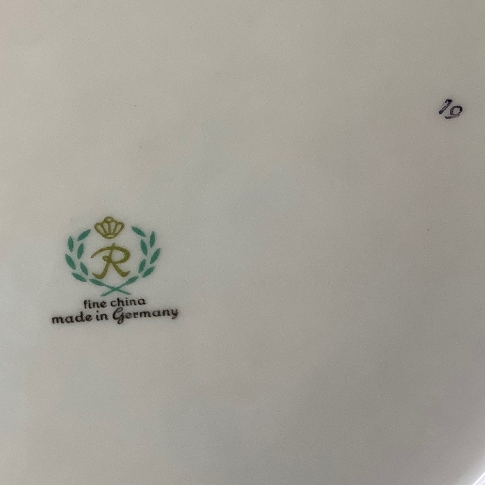 Reichenbach R Fine China Germany 12” - Picture 4 of 4